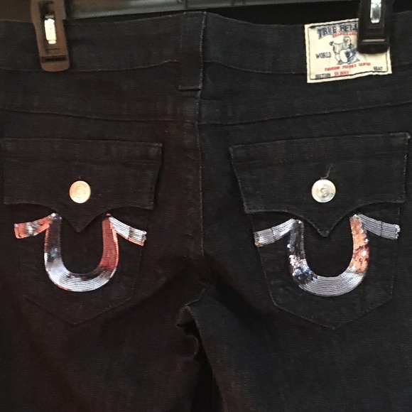 NWT {TRUE RELIGION} Skinny Flaps Jeans 28 - Picture 8 of 8